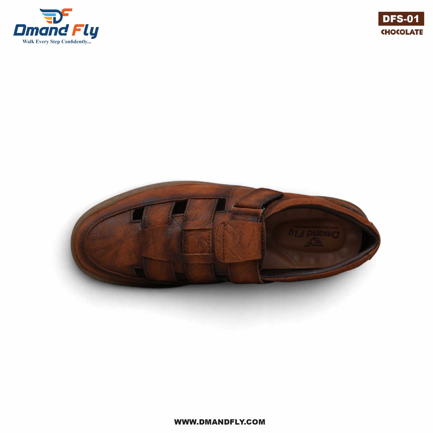 DFS-01 Leather Cycle Shoe (Chocolate)