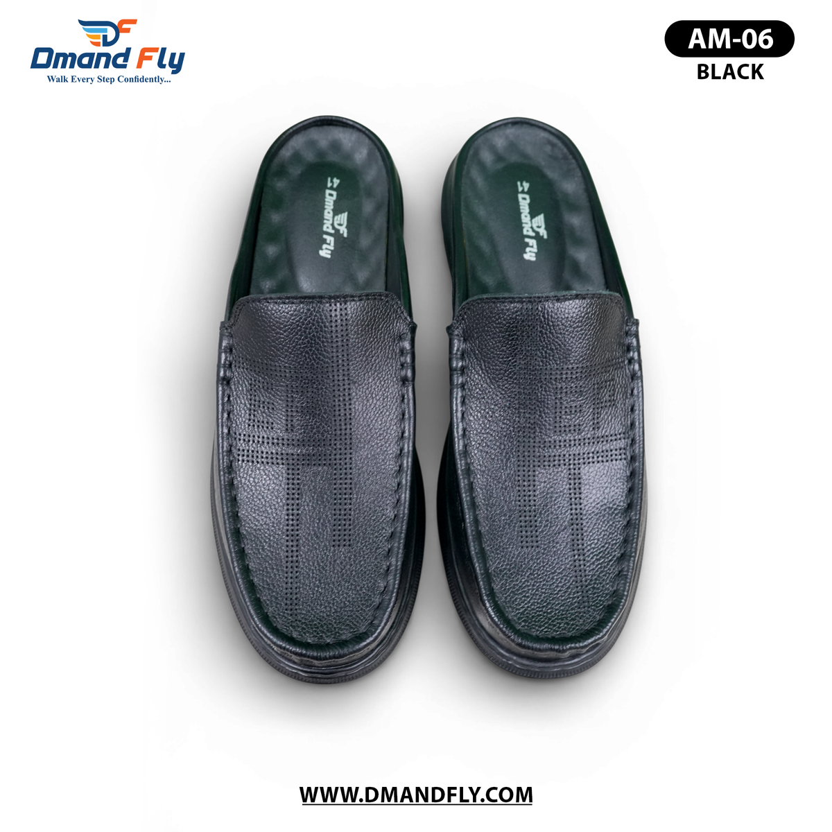 AM-06 Premium Leather Shoe (Black)