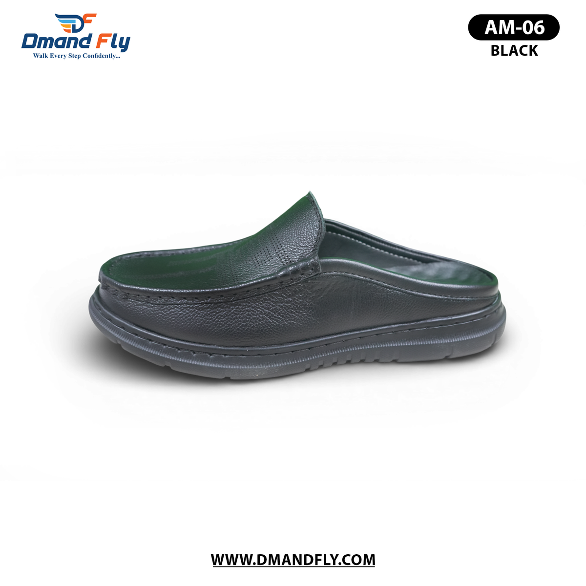 AM-06 Premium Leather Shoe (Black)