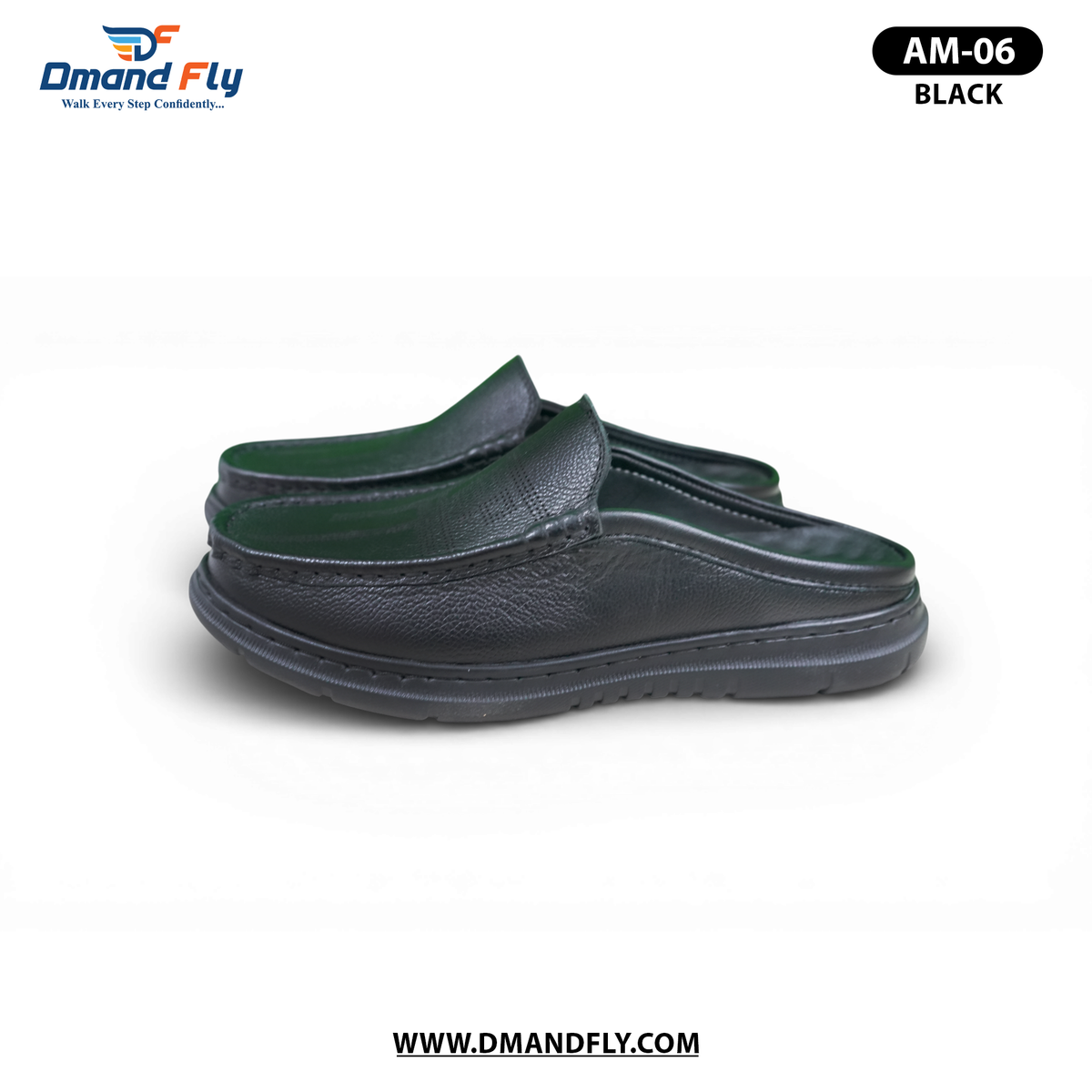 AM-06 Premium Leather Shoe (Black)