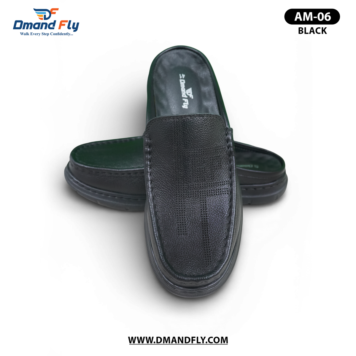 AM-06 Premium Leather Shoe (Black)