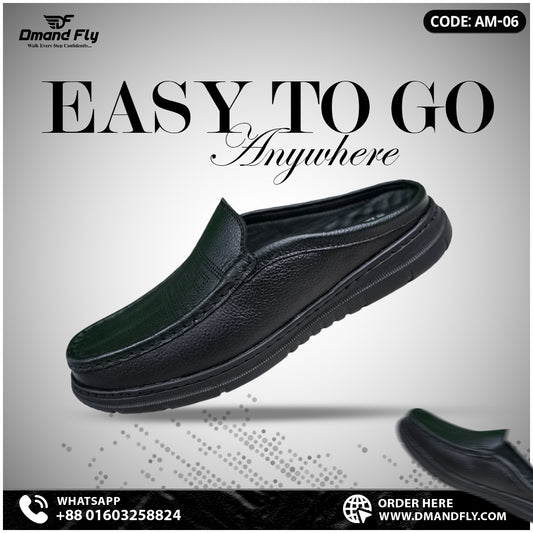 AM-06 Premium Leather Shoe (Black)