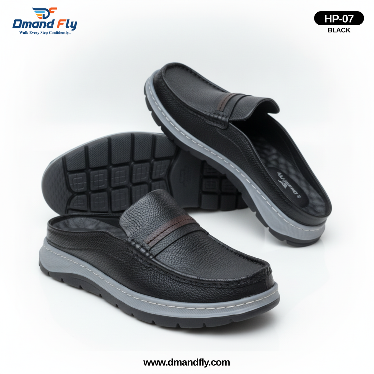 HP-07 Half Casual (Black)