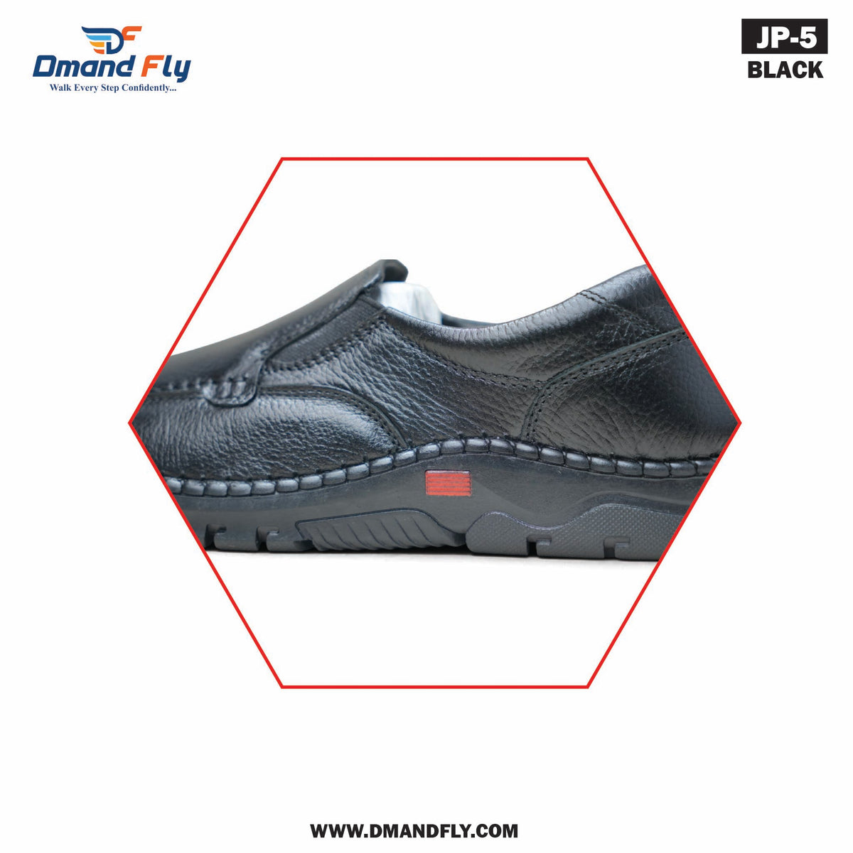 JP-5 Sacchi Casual (Black)